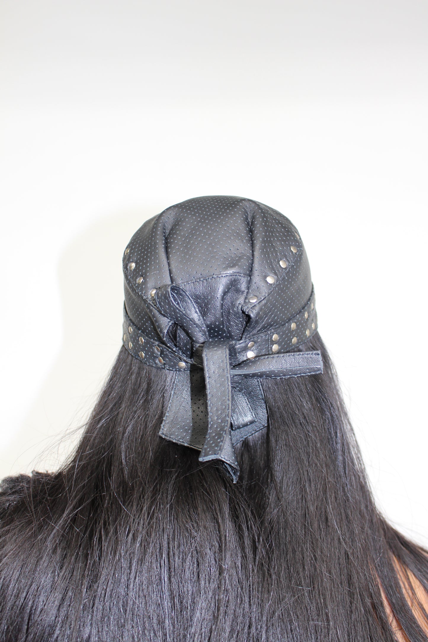 STUDDED LEATHER