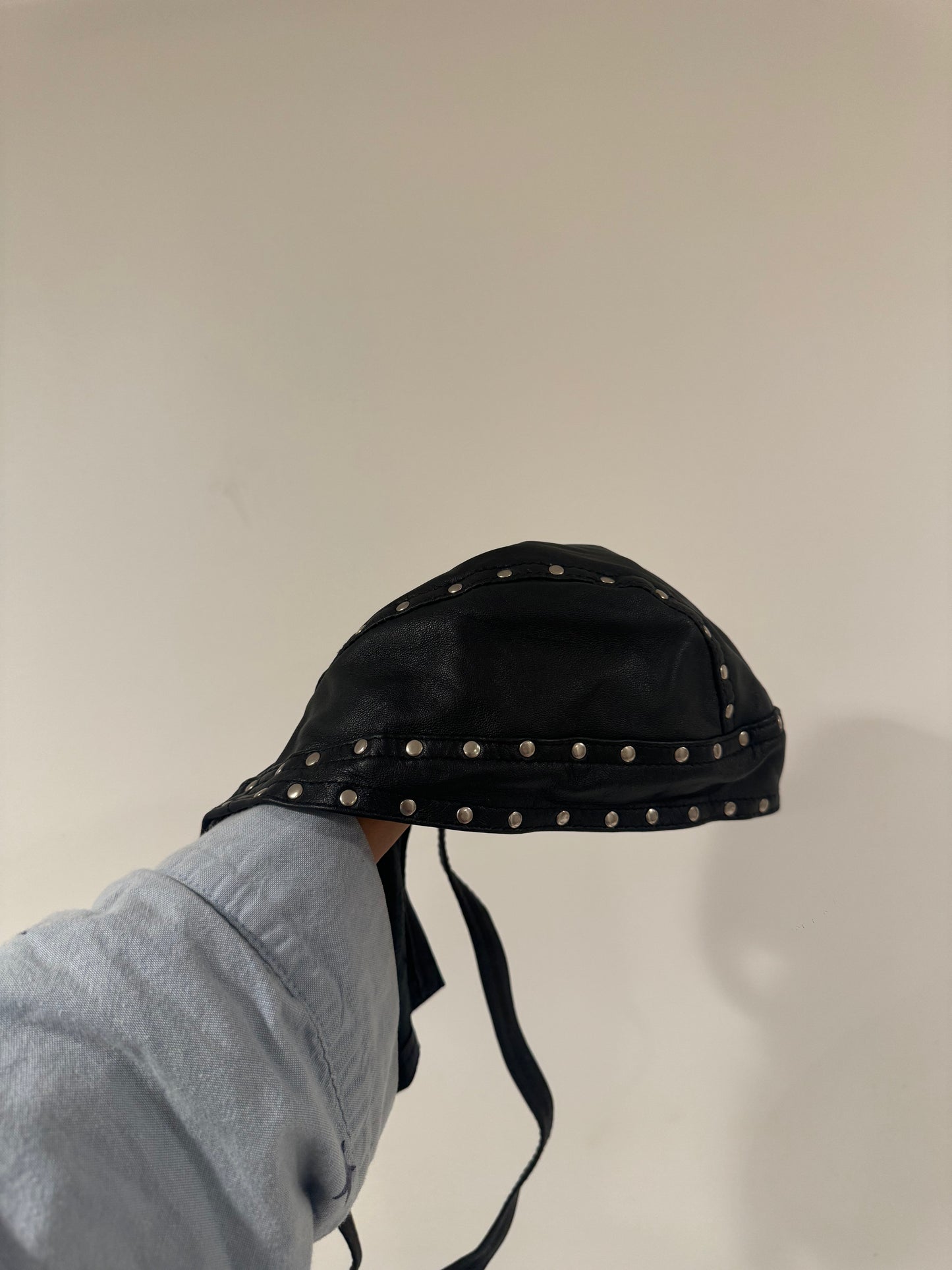 STUDDED LEATHER