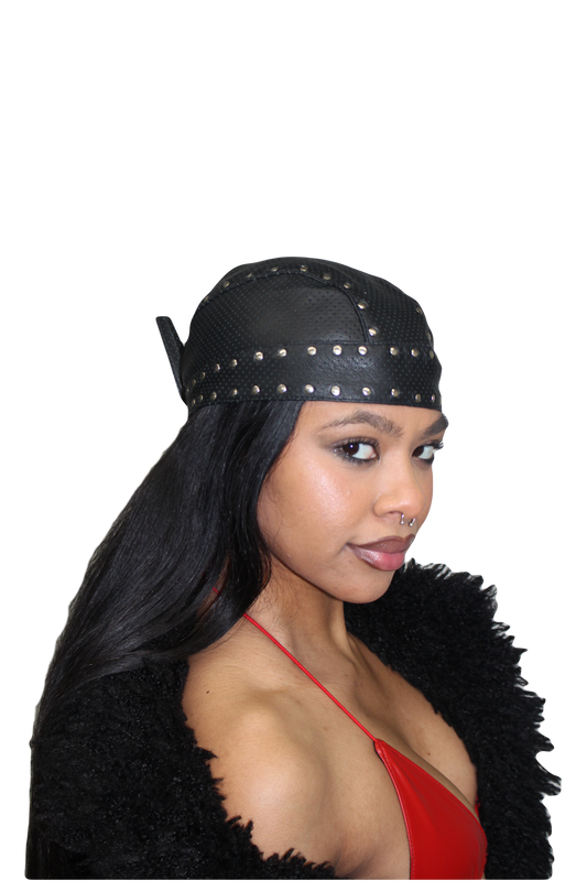 STUDDED LEATHER
