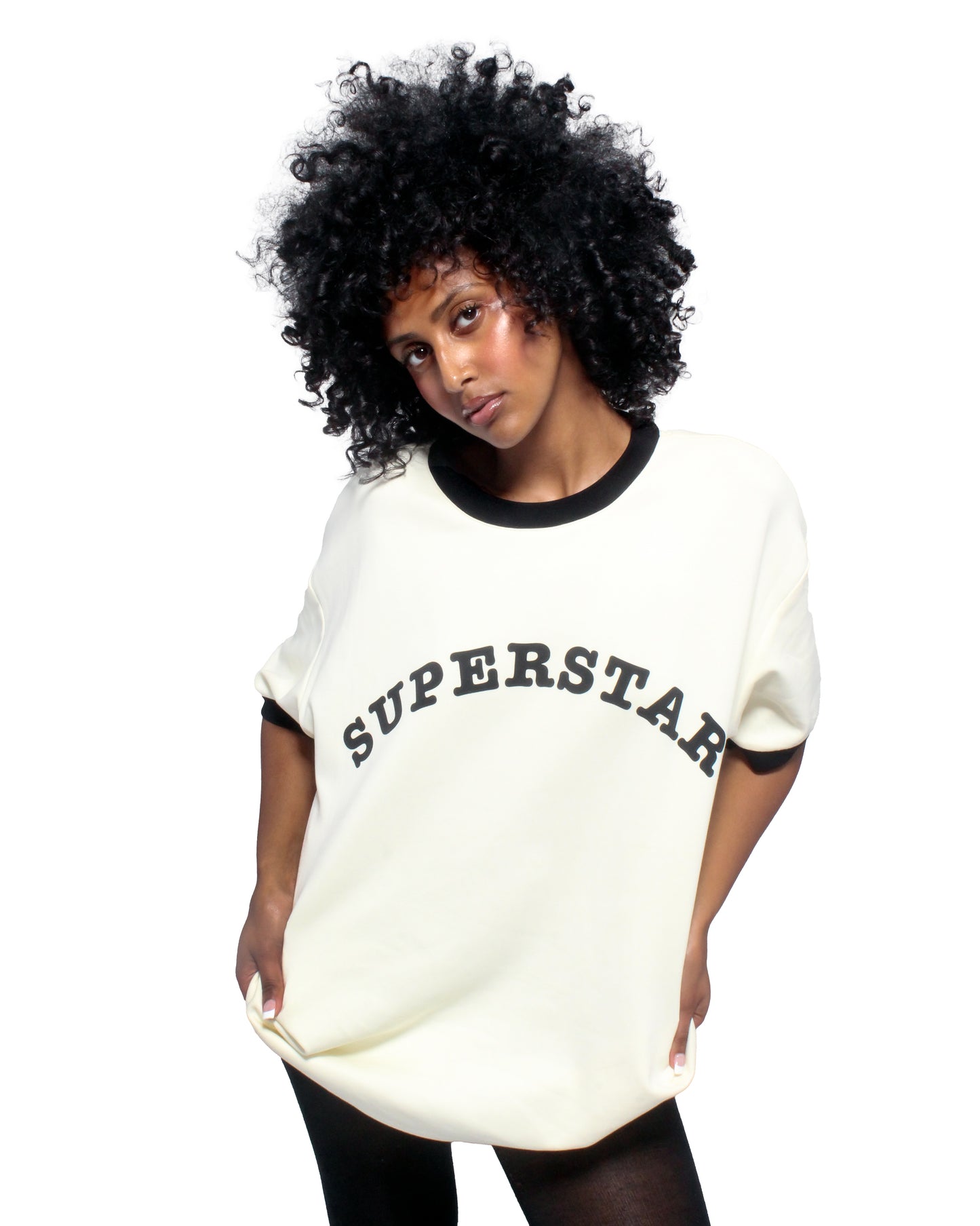 OVERSIZED RINGER TEE