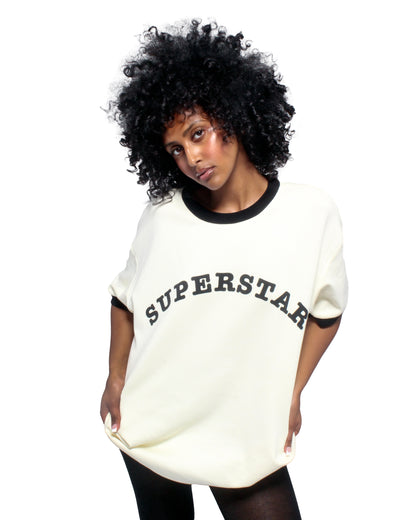 OVERSIZED RINGER TEE