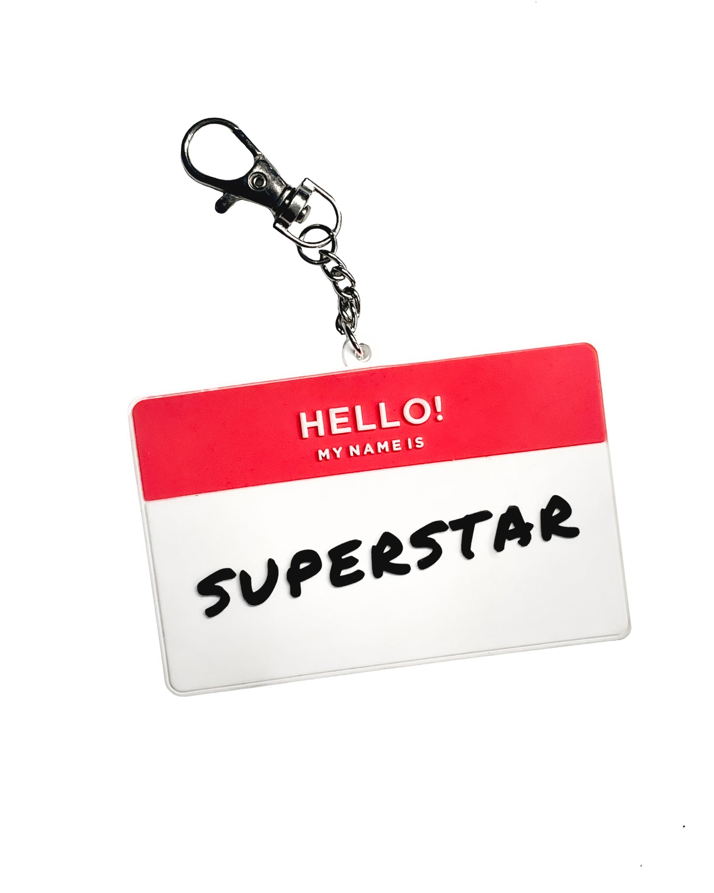 NAME TAG KEYCHAIN