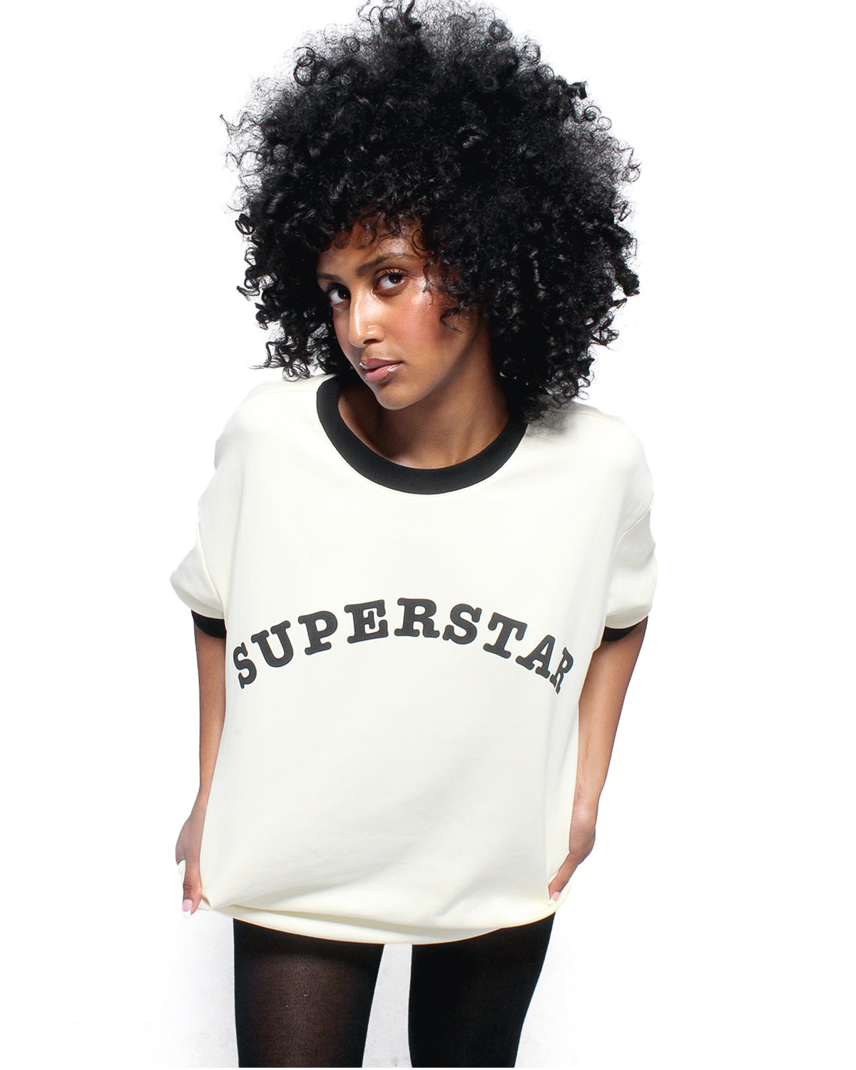 OVERSIZED RINGER TEE